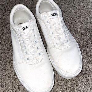White Vans Womens